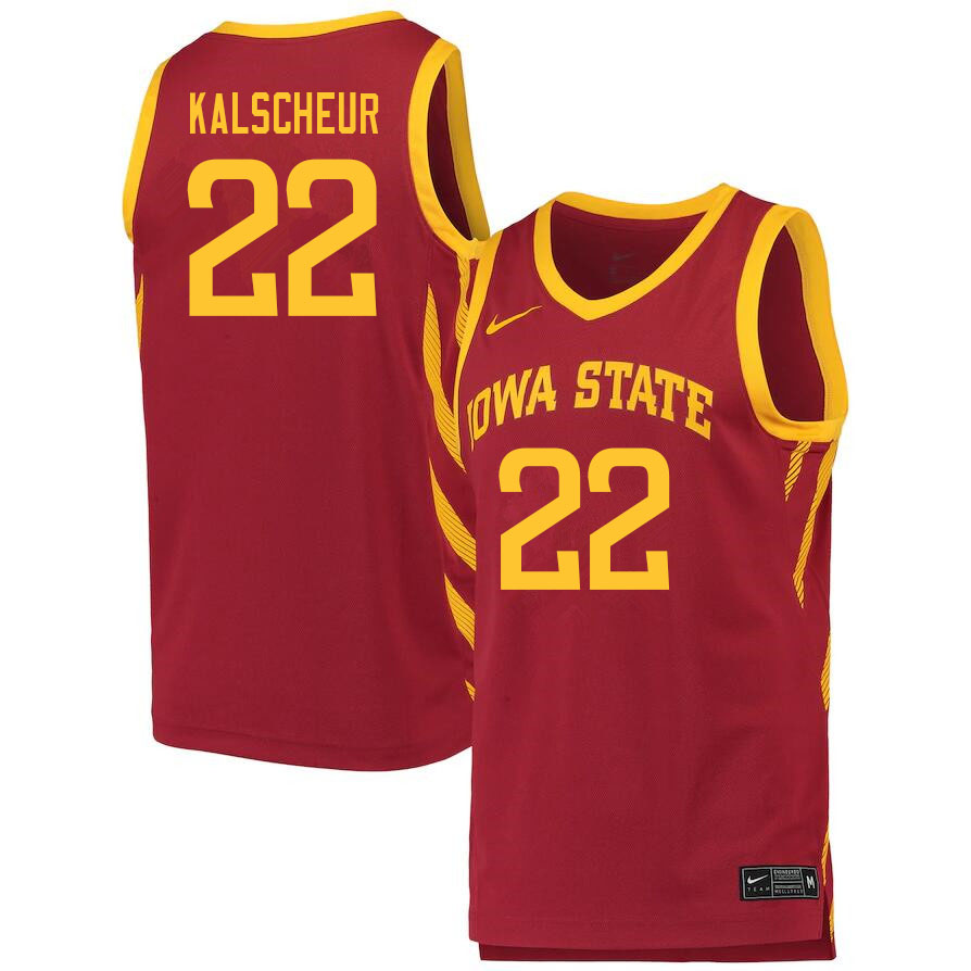 Men #22 Gabe Kalscheur Iowa State Cyclones College Basketball Jerseys Sale-Cardinal - Click Image to Close